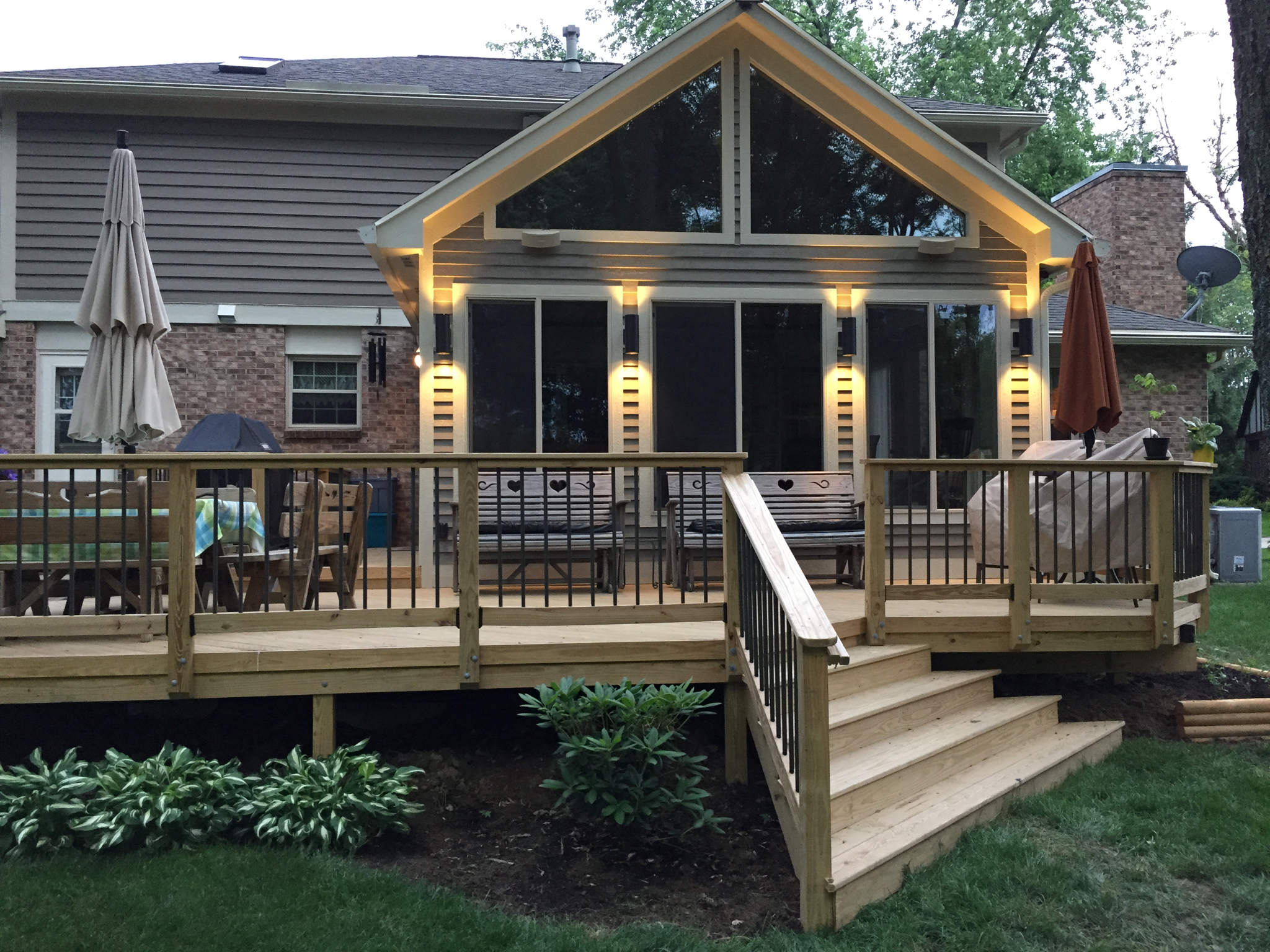 Project completed by BB Porch Builders