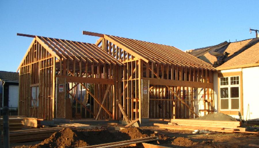 home additions contractors during work